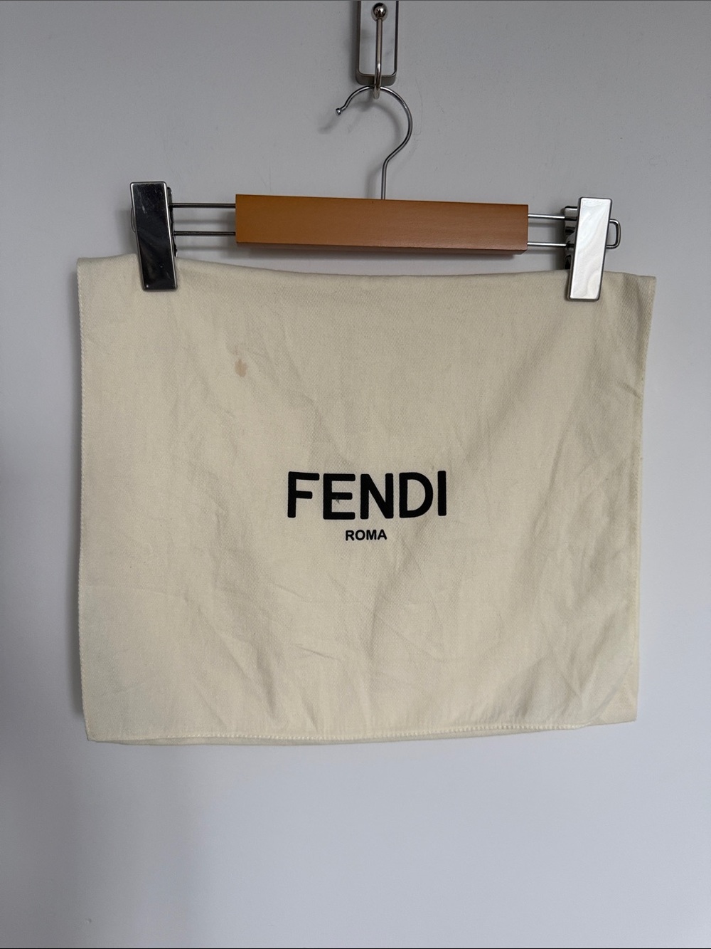 Fendi Roma Authentic Designer Dust Bag Storage Bag 14 x 12